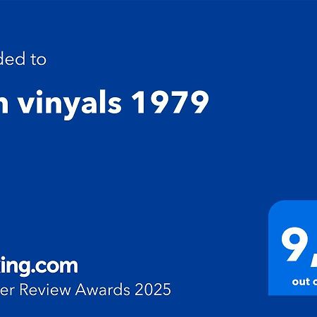 Can Vinyals 1979 La Pobla de Cervoles Екстер'єр фото